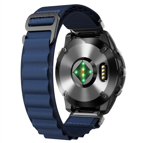 Quick Fit Nylon Loop Armband Für Garmin Fenix 7 7X 6 6X 5 5X 3 HR Epix Pro Gen 2 - Picture 89 of 93