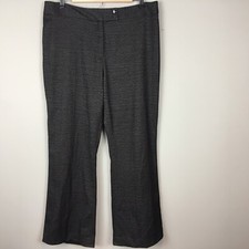 JONES NEW YORK SIGNATURE Stretch Petite 12 Black Dress Pants Career