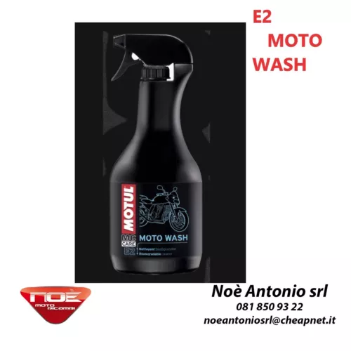 MOTUL MC CARE E2 MOTORCYCLE WASH CLEANER CLEANSER 1lt with water COD 185