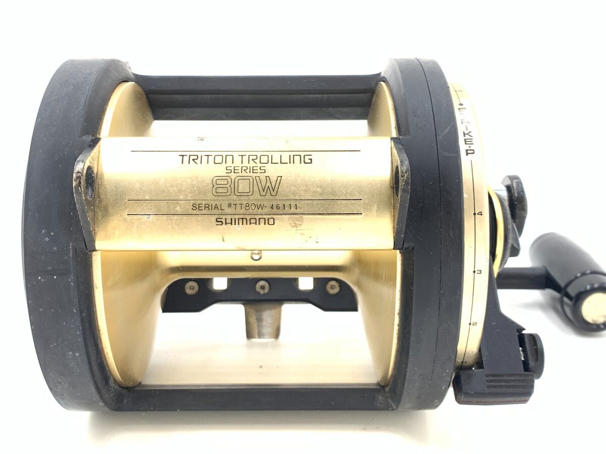 SHIMANO TRITON TROLLING SERIES 80W Excellent Fishing SHIMANO TRITON TROLLING SERIES 80W Excellent Fishing