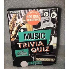 Music Trivia Quiz game by Paladone