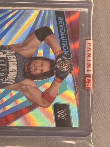 2022 WWE Panini Revolution Sunburst Panini CS Auto AJ STYLES No.AG-AJS #42/99 - Picture 7 of 19