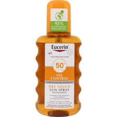 EUCERIN OIL CONTROL 50+ BODY SUN SPRAY NICHT UNGE WASSERFEST 200ML