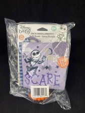 NIP Disney Baby Jack Skellington Baby Soft Book The Nightmare Before Christmas