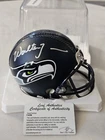Walter Jones Autographed/Signed Mini Helmet COA Seattle Seahawks HOF A