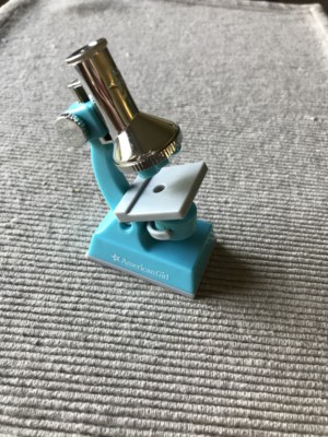 American Girl science lab microscope 18'' doll for Luciana school supply