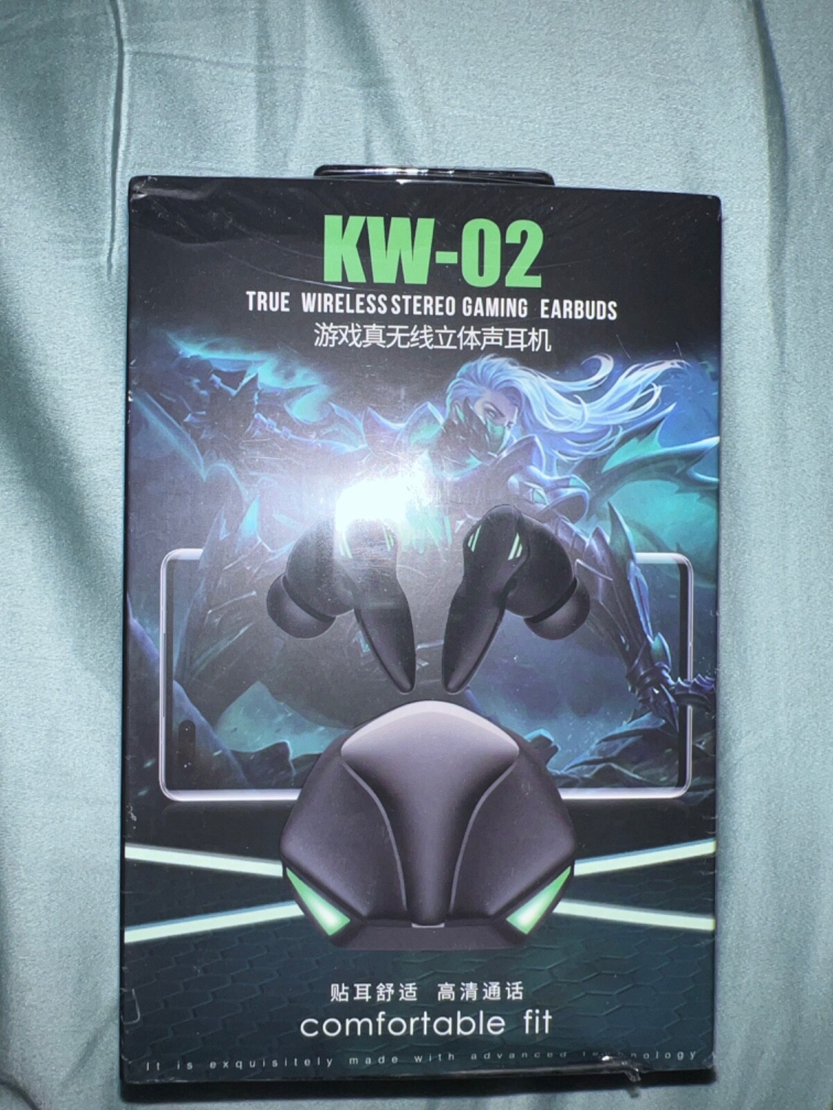 Wireless Bluetooth Gaming Earbuds with Noise Cancelling for Immersive Sound-image