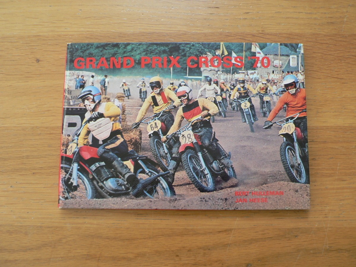 GRAND PRIX MOTOCROSS 1970 GP SEASON RACES 250 CC,500 CC DUTCH BOOK