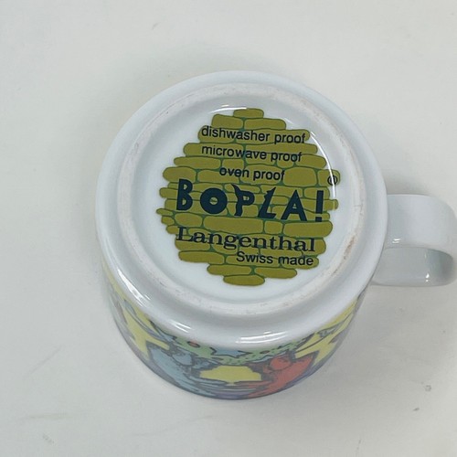 Bopla Espresso Demi Cup Coffee Circus Scene Colorful Vintage Dancing Bears 3 oz - Picture 17 of 24