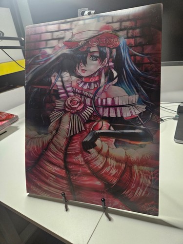 Black Butler Manga - Lady Ciel vs Grim Reaper Grell Art Wall lenticular poster