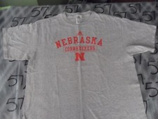 Large Nebraska Cornhuskers run big T Shirt