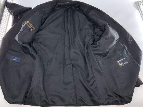 Loro Piana 100% Kaschmir Blazer Sakko 48 L Herren Schwarz 2B 1V USA YGI S4-10 - Bild 7 von 16