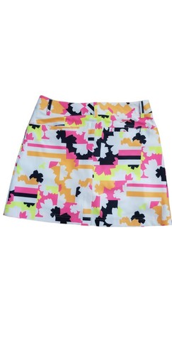 Slazenger Golf Women's Floral Printed Skort Sz/2 Outdoor Colorful Vibrant NWT - Picture 2 of 7