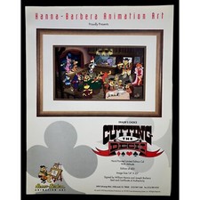 Hanna Barbera Cutting the Deck Animation Art ...