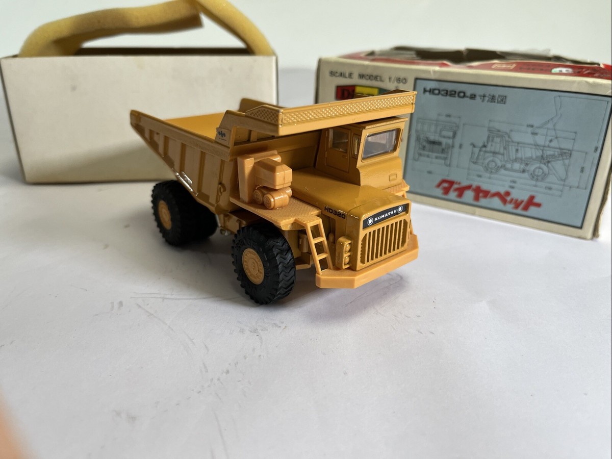1/60 DIAPET YONEZAWA TOYS KOMATSU HD320-2 DUMP TRUCK SEE PHOTOS