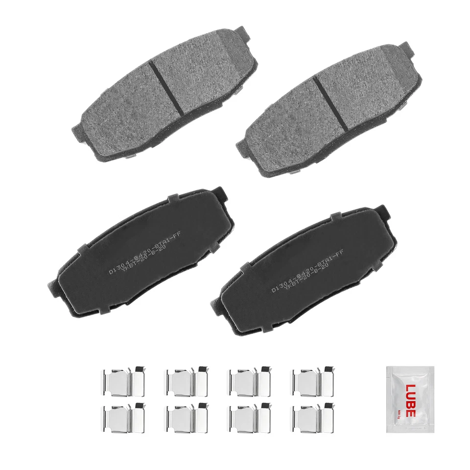 后盘式制动转子陶瓷垫适用于雷克萨斯 Lx570 2008 2009 2010 - 2021 — 第 3/4 张图片