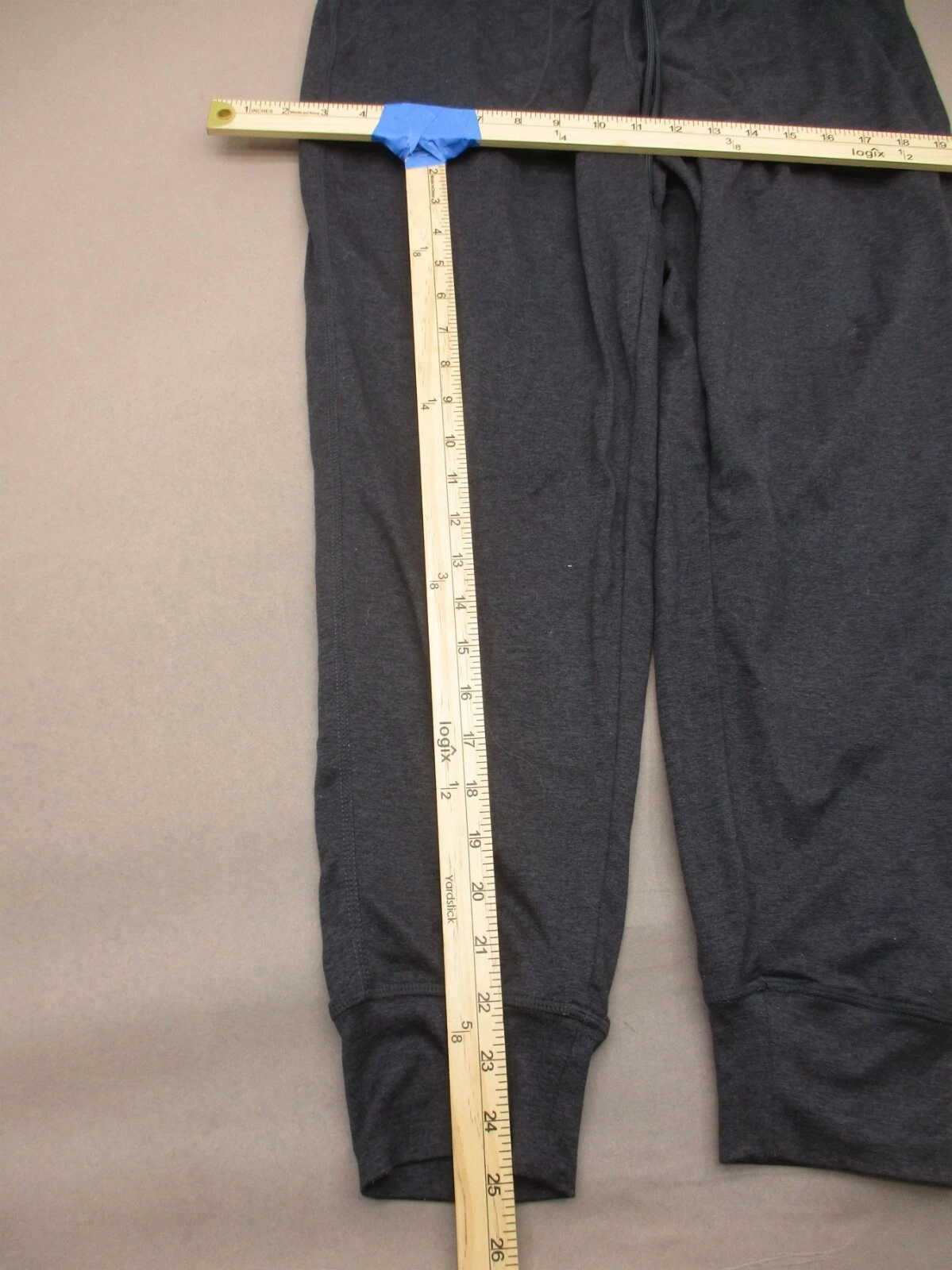 lole elastic waist drawstring knit jogger track pants