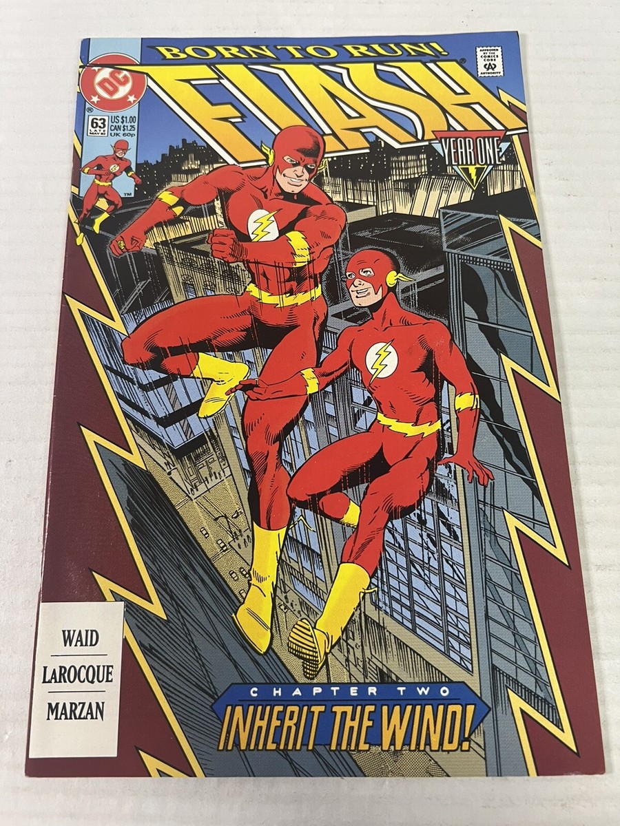 DC Comics The Flash Issue #63 Born To Run Inherit The Wind Comic