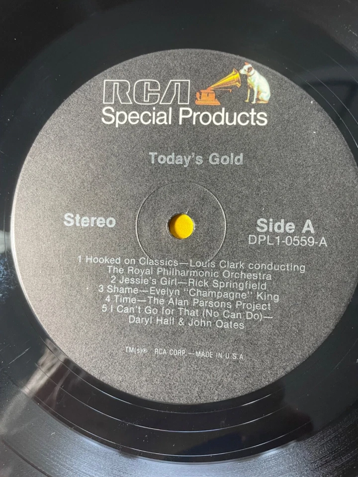 Today's Gold - LP RCA Special Products 33 RPM ABBA, Dr. Hook, Various VG - Image 2 of 4