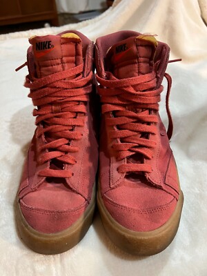 Size 9.5 - Nike Blazer 77 Suede Mid Light Redwood