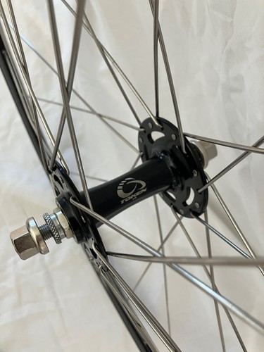 Handbuilt front bicycle wheels for fixed, singlespeed, and track bikes - Picture 16 of 23