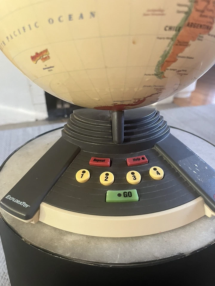 Geo Safari Talking World Globe образовательная исследовательская интерактивная викторина игра. - Изображение 2 из 4