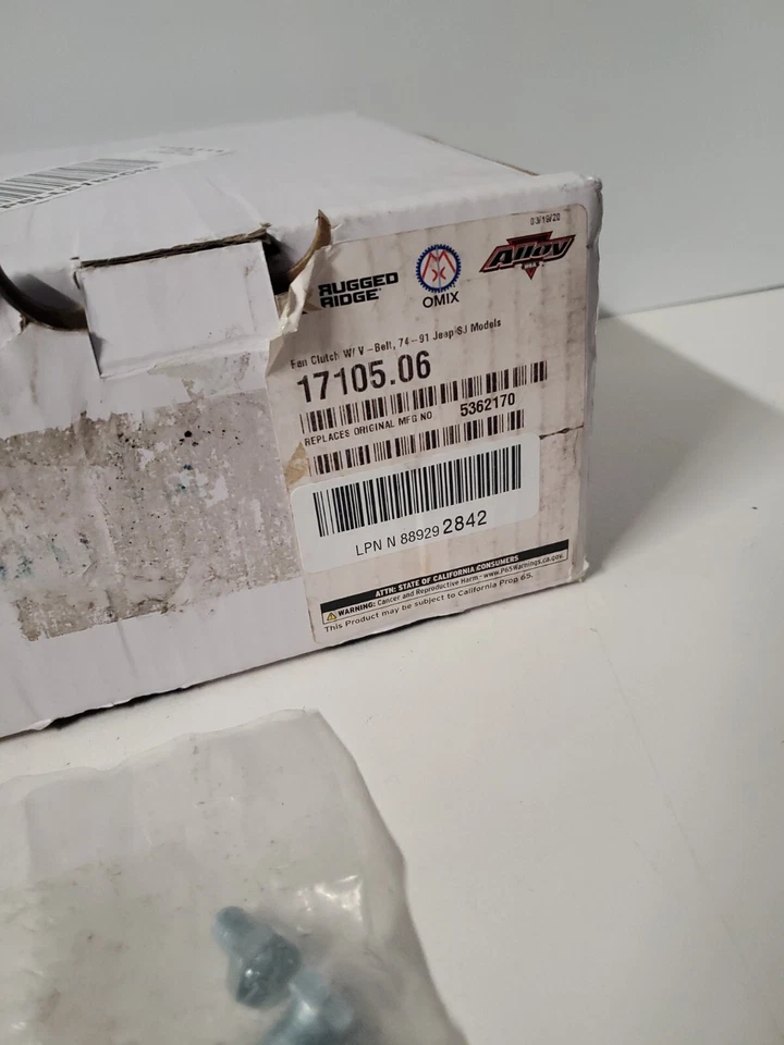 Engine Cooling Fan Clutch OMIX 17105.06 ( open box Guaranteed!!) Foto 4 de 4