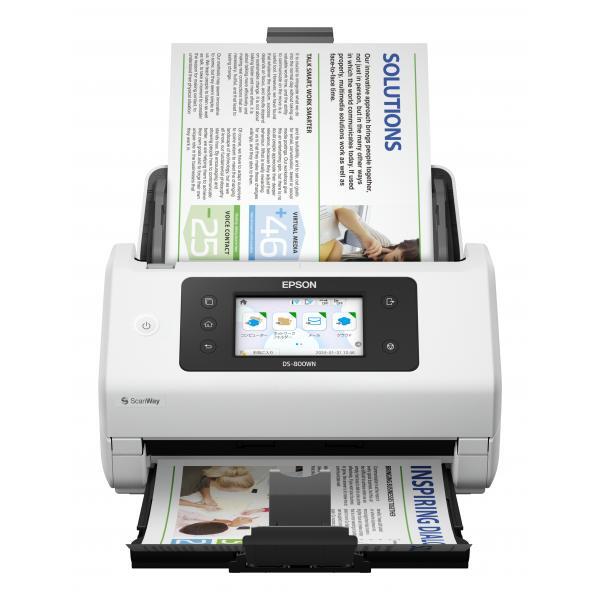 Epson WorkForce DS-800WN Scanner a foglio 600 x 600 DPI A4 Bianco (Epson WorkFor