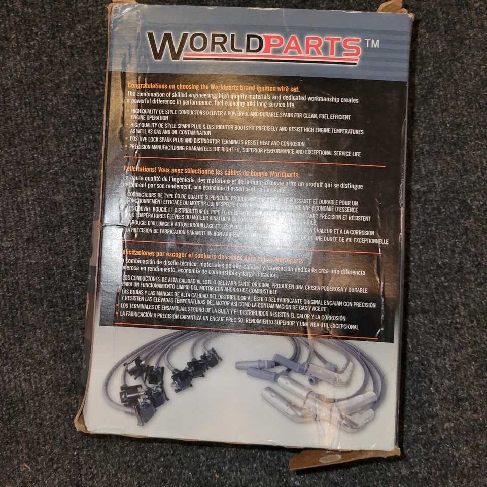 Juegos de cables Worldparts 26692 - Juego de cables de bujías We1-126692 Foto 3 de 3