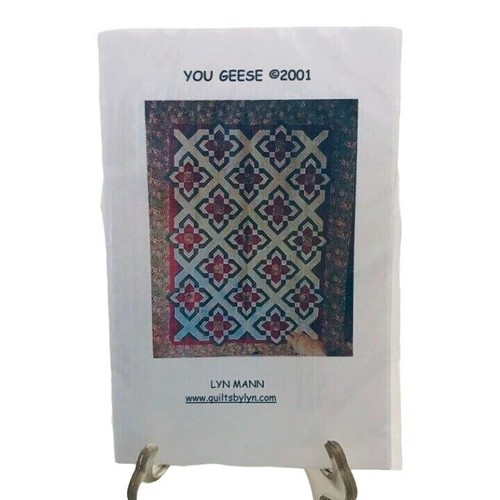 #1519 VTG You Geese craft quilt sewing pattern