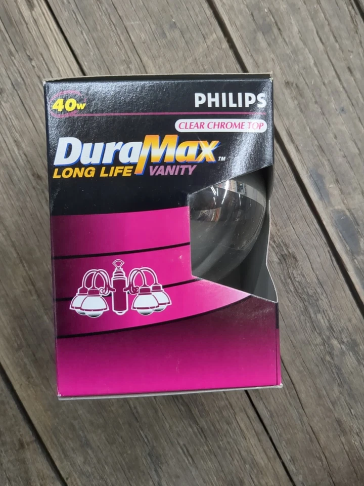 Philips DuraMax Light Bulbs Vanity 40W 25W G25 Medium Base Reduced Glare 1 Bulb  - Image 3 of 4