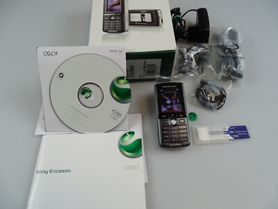 Sony Ericsson K750i Schwarz! Ohne Simlock! RAR! TOP ZUSTAND! Neuwertig! OVP!