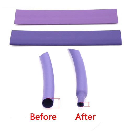 Φ1~Φ50mm 2:1 Purple Heat Shrink Heatshrink Shrinkable Tube Tubing Wire Sleeving - Picture 6 of 10