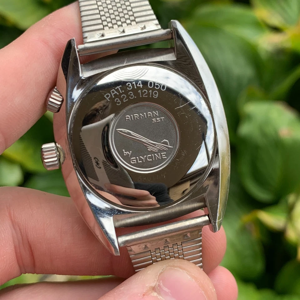 Reloj Pulsera Automático Glycine Airman SST “Sport” Super Compresor Esfera Azul Foto 4 de 4