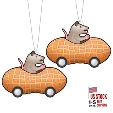 Archie McPhee Possum in a Peanut Air Freshener by Accoutrements Car Hanging