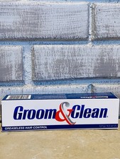 Groom and Clean Greaseless Hair Control 4.5 Oz Tube Box Original Grooming 5/26