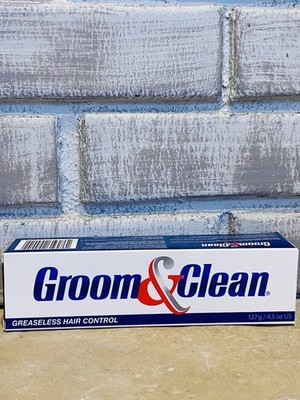 Groom and Clean Greaseless Hair Control Gel 4.5 Oz Tube Original Grooming 5/26