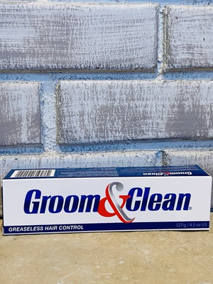 #ad Groom and Clean Greaseless Hair Control 4.5 Oz Tube Box Original Grooming 5 26 $29.95