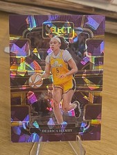 2024 Panini WNBA Select Dearica Hamby Pink Ice Prizm /149 #77 Los Angeles Sparks