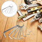 8 Pcs Inbusschlüsselsatz Sechskantschlüssel Innensechskantschlüssel