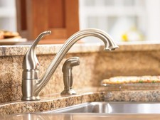 Moen 7840 Camerist Single Handle Kitchen Faucet Chrome Low Arc