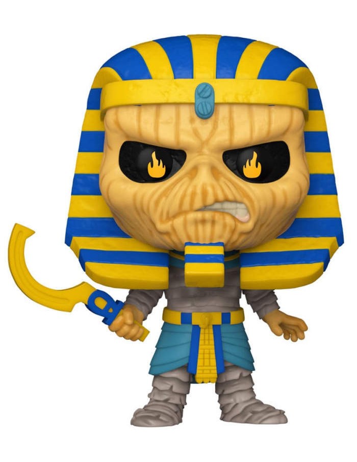FUNKO POP ROCKS IRON MAIDEN EDDIE PHARAOH 443 VINYL FIGURE NEW!