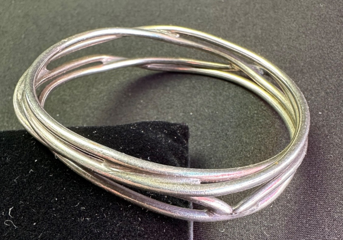 Artisan Crafted Solid Sterling Silver Oxidized Ca… - image 6