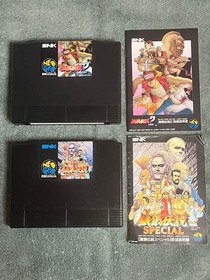 FATAL FURY 2 And FATAL FURY SPECIAL SET Neo Geo AES Garou Densetsu NEOGEO SNK
