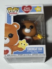 Funko POP! Animation Care Bears Tenderheart Bear 352 Vinyl Figure +protector