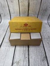 Vintage EMDE Aluminum Ready mounts 2x2 Frames Glass Covers 100 Count