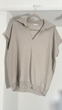 Brunello Cucinelli 100% Cashmere Sweater Monili Brooch Oversized Large Italy New