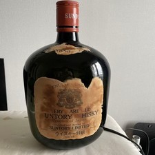 Suntory Old Whisky 4000ml Vintage 4L Empty Bottle Used From Japan