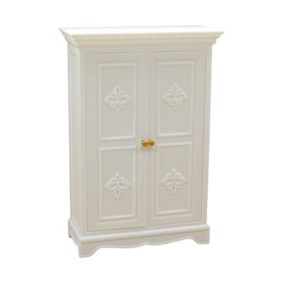 3D Printed Miniature Wardrobe Model For 1:12 Doll House Decoration Scene Display
