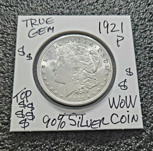 1921 P Morgan Dollar BREATHTAKING CH FROSTY GEM CH BU Ultra SUPER High Grade $